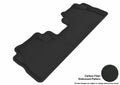 3D MAXpider 2007-2011 Honda CR-V Kagu 2nd Row Floormats - Black