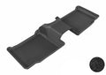 3D MAXpider 2011-2019 Ford Explorer Kagu 2nd Row Floormats - Black