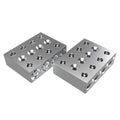 600 SERIES ALUMINUM TERMINAL BLOCKS 1/0 8 SPOTS FITS XMAX67/90/135 PAIR