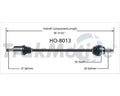 NEW CV AXLE