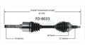 NEW CV AXLE