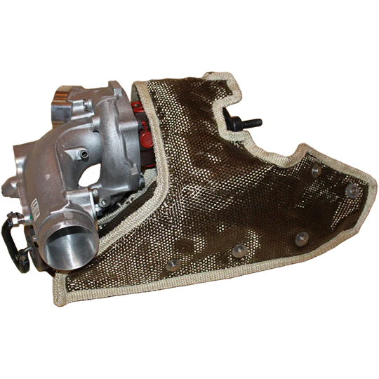 PTP Turbo Solutions MV-R Wastegate Black LavaA Blanket