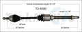 ALL NEW CV AXLE