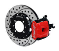 Wilwood Combination Parking Brake Rear Kit 11.00in Drilled 2012 Fiat 500 w/ Lines