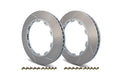 GiroDisc 2015+ Audi RS3 Sedan (8V Incl Front CCM) Zinc Plated Slotted Front Rings