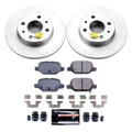 Power Stop 12-18 Fiat 500 Rear Z23 Evolution Sport Coated Brake Kit