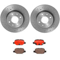 Brembo OE 12-19 Fiat 500 Rear Disc Brake Kit