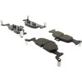 Centric Posi-Quiet Ceramic Brake Pads w/Shims - Front