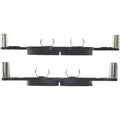 Centric Posi-Quiet Ceramic Brake Pads w/Shims - Front