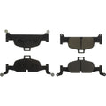 Centric Posi-Quiet Ceramic Brake Pads w/Shims - Front