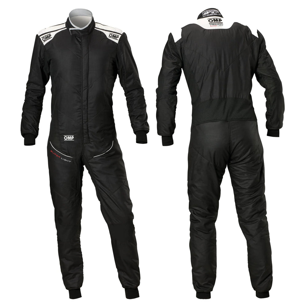 OMP TECNICA SUPERLIGHT OVERALL SFI WHITE / ANTHRACITE SZ 64