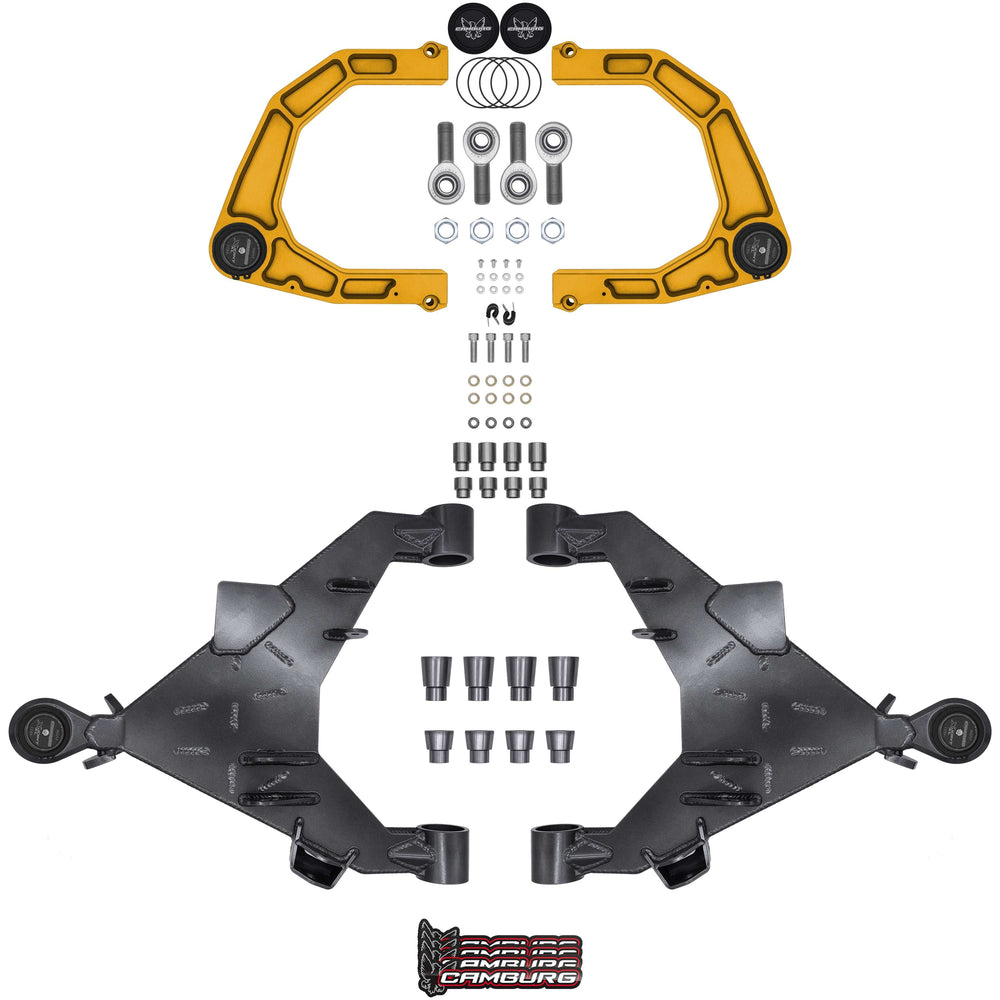 Camburg Toyota Tundra 2wd 4wd 22-25 Trail Series L T Kit (BILLET XJ UCA) (GOLD)