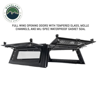 OVS Expedition - Truck Cap W Full Wing Window Doors Front and Rear Windows 3rd Brake Light 70200029