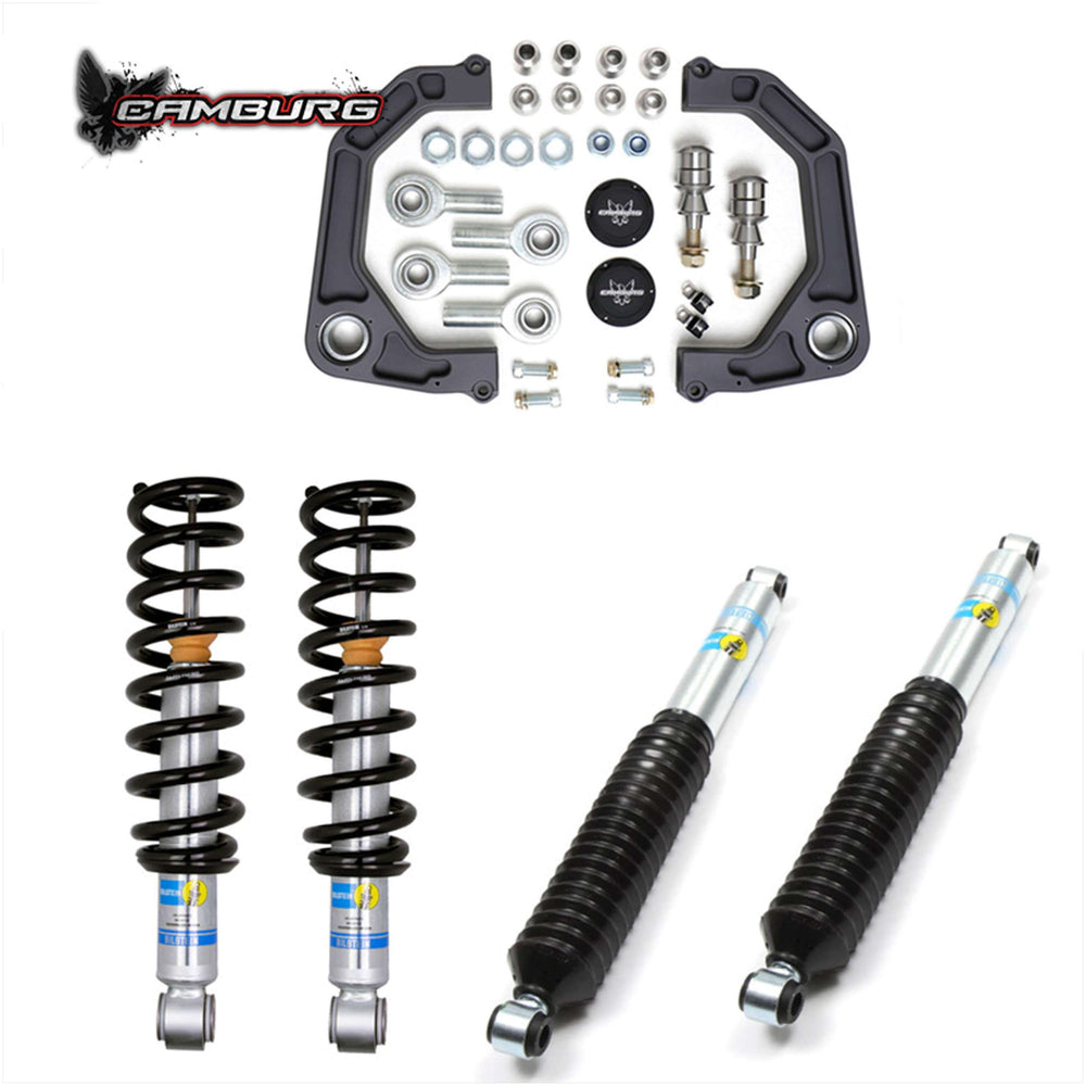 Camburg Ford F-150 4wd 04-08 Bilstein 6112 Performance Kit (BILLET UCA)