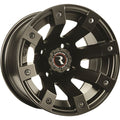 Aluminum Wheels 12x7 Scorpion UTV A79 Satin Black 5 Offset 4 on 156 Bolt Pattern 132.5 Bore Raceline