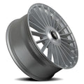 Touren 3610 TR10 22x9 / 5x114.3/127 BP / 35mm Offset / 78.3mm Hub Satin Silver Machined Wheel
