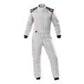 OMP FIRST-S OVERALL SILVER SIZE 50 FIA 8856-2018 + SFI