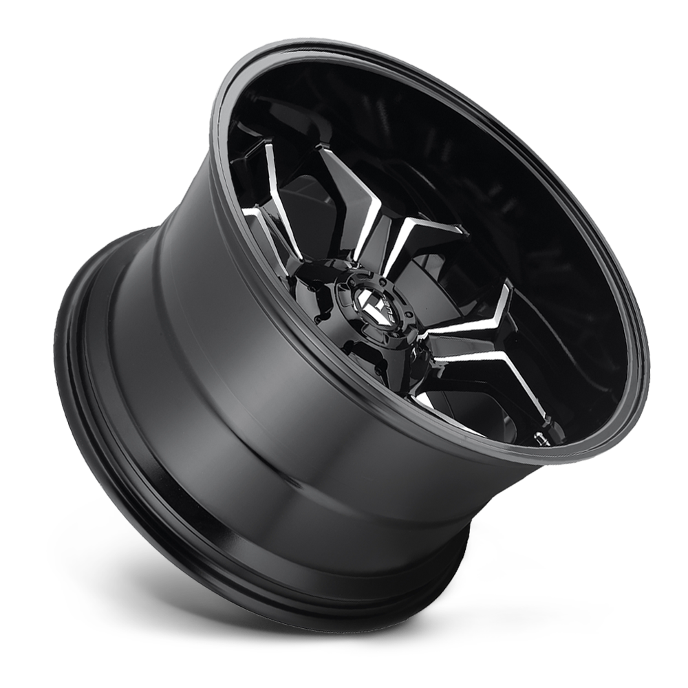 D606 20X10 8X6.5 GL-BLK-MIL -18MM
