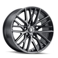 Touren 3291 TR91 20x9 / 6x120 BP / 30mm Offset / 66.9mm Hub Matte Black Brushed w/ Dark Wheel