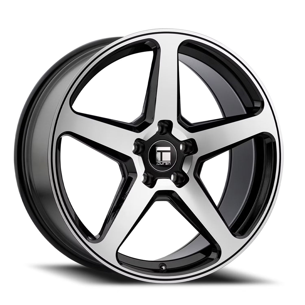 Touren 3296 TF96 20x9 / 5x114.3 BP / 35mm Offset / 73.1mm Hub Gloss Black Machined Wheel