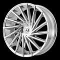 Kraze KR183 Spectra 20x8.5 / 5x110/127 BP / 38mm Offset / 72.62mm Hub Gloss Black Wheel