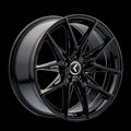 Kraze KR196 Evolve 19x8.5 / 5x112 BP / 40mm Offset / 66.56mm Hub Gloss Black Wheel