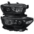 PROJECTOR HEADLIGHTS- BLACK