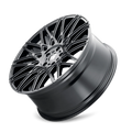 Touren 3278 TR78 18x8 / 5x112 BP / 40mm Offset / 66.56mm Hub Gloss Black Wheel