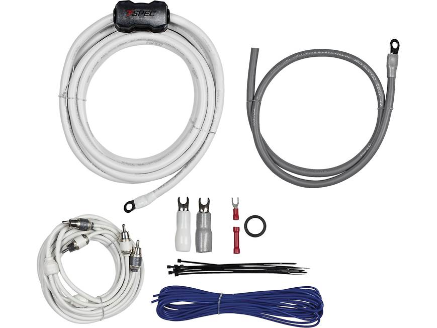 4AWG 2100W AMP KIT WITH R