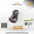 2 PACK HOOK LOCKS FOR AMI STYLING DEMON HOOK 2 KEYS