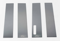 Putco 11-16 Kia Sportage - C Pillar Molding Cover Stainless Steel Pillar Posts Classic