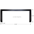 STEP TRIM, 32 X 13.5, BLACK