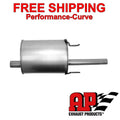 9200 CIVIC 1.5L/1.6L MUFFLER MSL MAXIMUM OVAL 1.75IN ID/OD O/O 27IN OAL AS