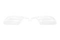 OLM Paint Matched Lower Mirror Covers Crystal White Pearl 15-19 WRX STI 15-16 Impreza 15-17 Cros