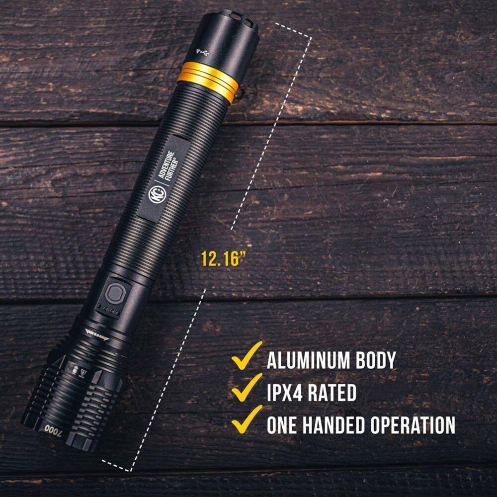 FLX 7K RECHARGEABLE FLASHLIGHT