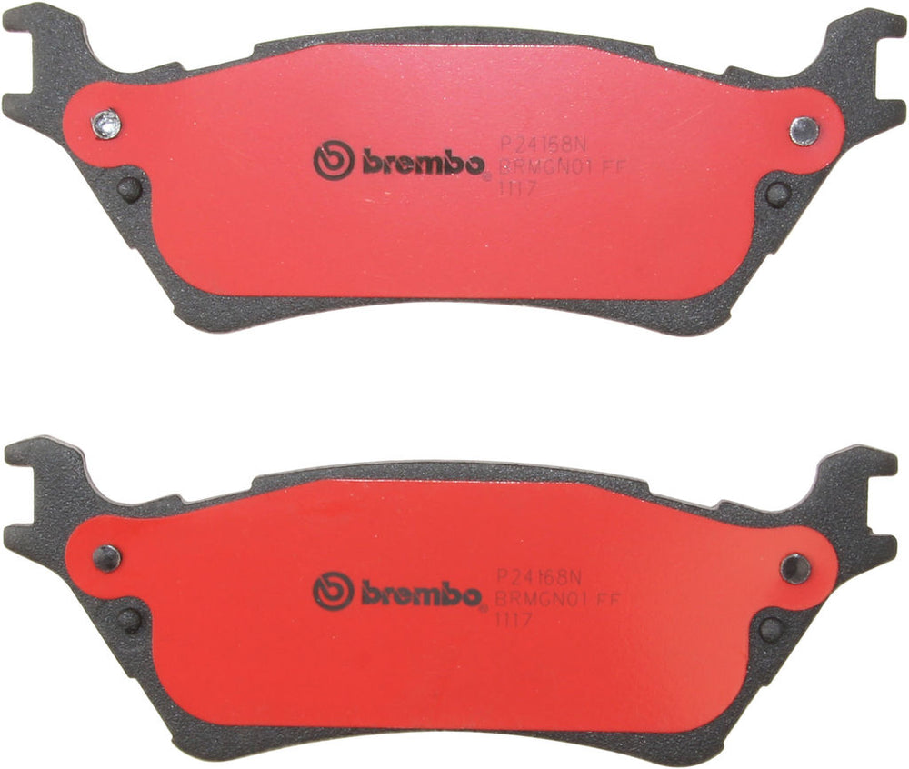 Brembo 12-18 Ford F-150 Rear Premium NAO Ceramic OE Equivalent Pad