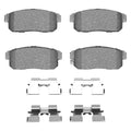 DFC 00-06 Infiniti I35 Rear Active Performance Pads and Hardware Kit