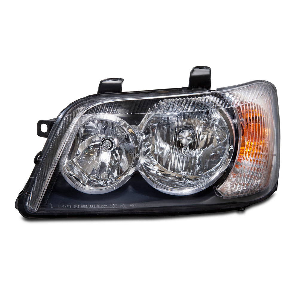LH HEADLAMP ASSY COMPOSITE; W/O BULBS; HIGHLANDER 0103