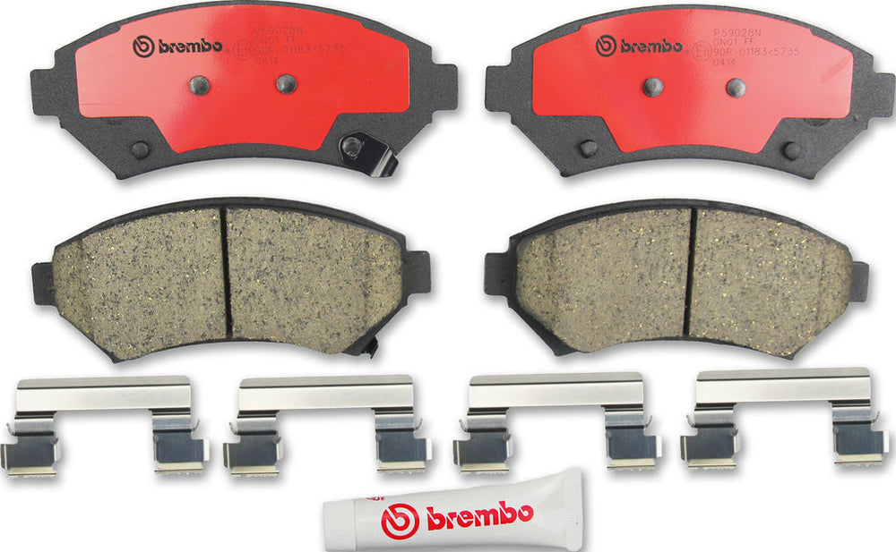 Brembo 97-05 Buick Century Premium NAO Ceramic OE Equivalent Pad - Front