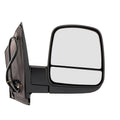 0812 CHEVY EXPRESS/GMC SAVANA RH HEATED POWER FOLDAWAY OE MIRROR BLACK W/O TURN