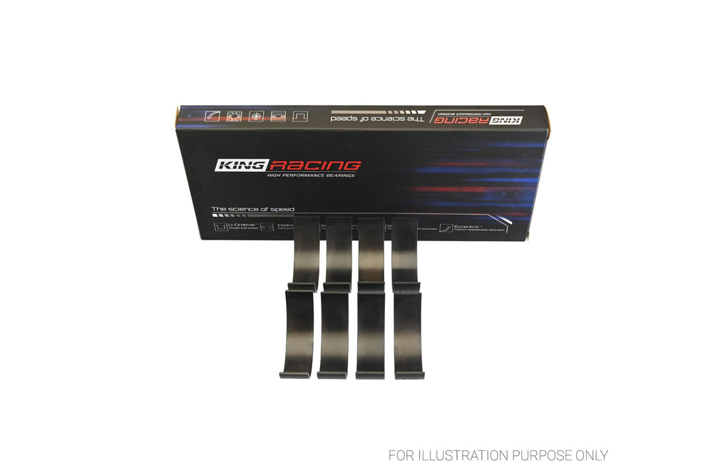 King Ford Ecoboost 2.0L / 2.3L (Size 0.26) pMaxBlack Coated Connecting Rod Bearing Set