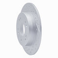 DFC 97-15 Acura Csx Rear Left Drilled & Slotted Geoperformance Rotor