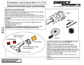 Energy Suspension 00-04 Ford Focus Red Front Control Arm Bushings