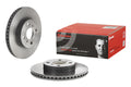 Brembo 2013 Scion iQ/12-19 Toyota Prius C/07-18 Yaris Front Premium UV Coated OE Equivalent Rotor