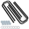Fabtech Square U-Bolt Kit - 5/8-18 x 14.50 x 2.63