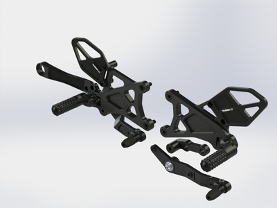 Vortex Racing Rearsets Replacement Shift Bracket- Black