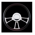 Polished Horn Button Large Smooth