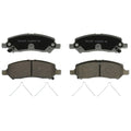 DFC 10-12 Ford Taurus SHO Front 5000 Advanced Low Metallic Brake Pads and Hardware Kit