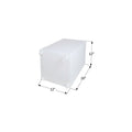 FRESH WATER TANK WT2470 20X12X12 12 GAL W/3/8IN FITTINGS