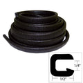 FLEX-TRIM KIT, 1/4 BLACK 25